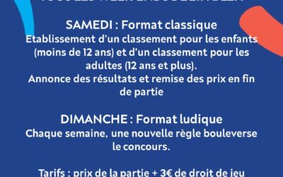 CONCOURS DE BOWLING