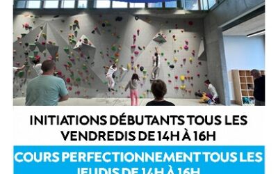 COURS D&rsquo;ESCALADE