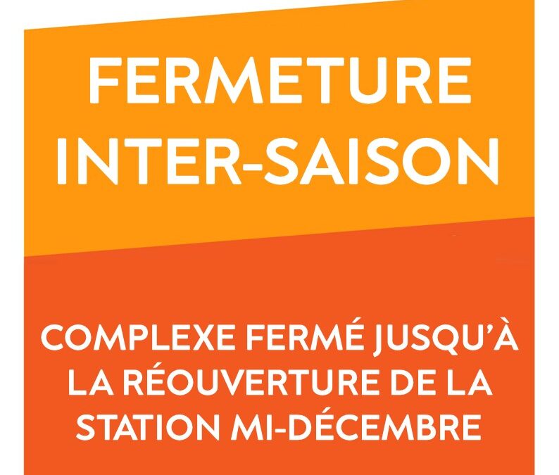 Le Panoramic est fermé pour l’inter saison