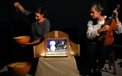 Spectacle : Dans la Lune par la compagnie La Poèmerie Claire Bonnet et Pauline Decosne