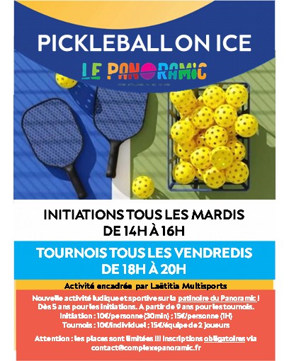 PICKLEBALL ON ICE