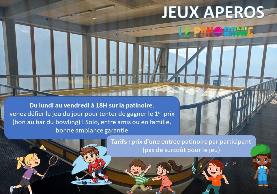 JEUX APEROS PATINOIRE